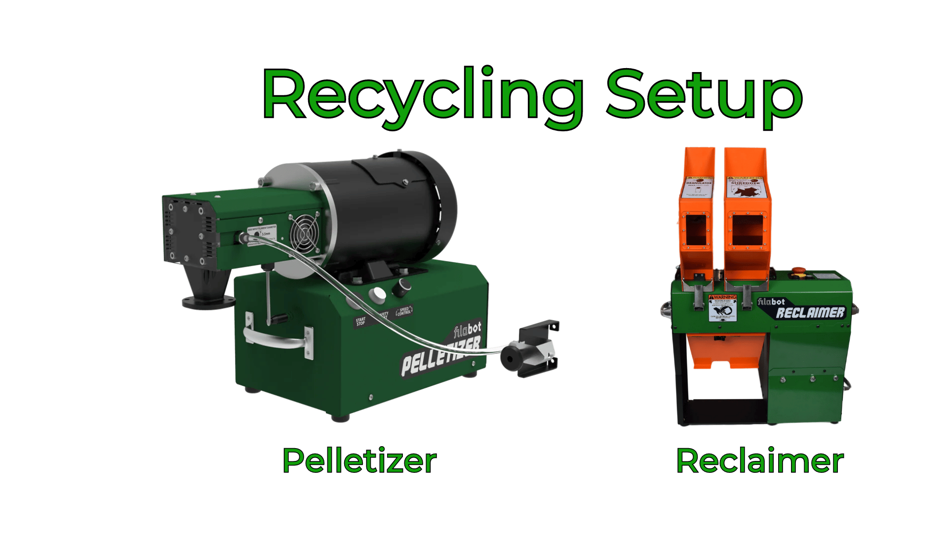 Filabot Recycling Setup