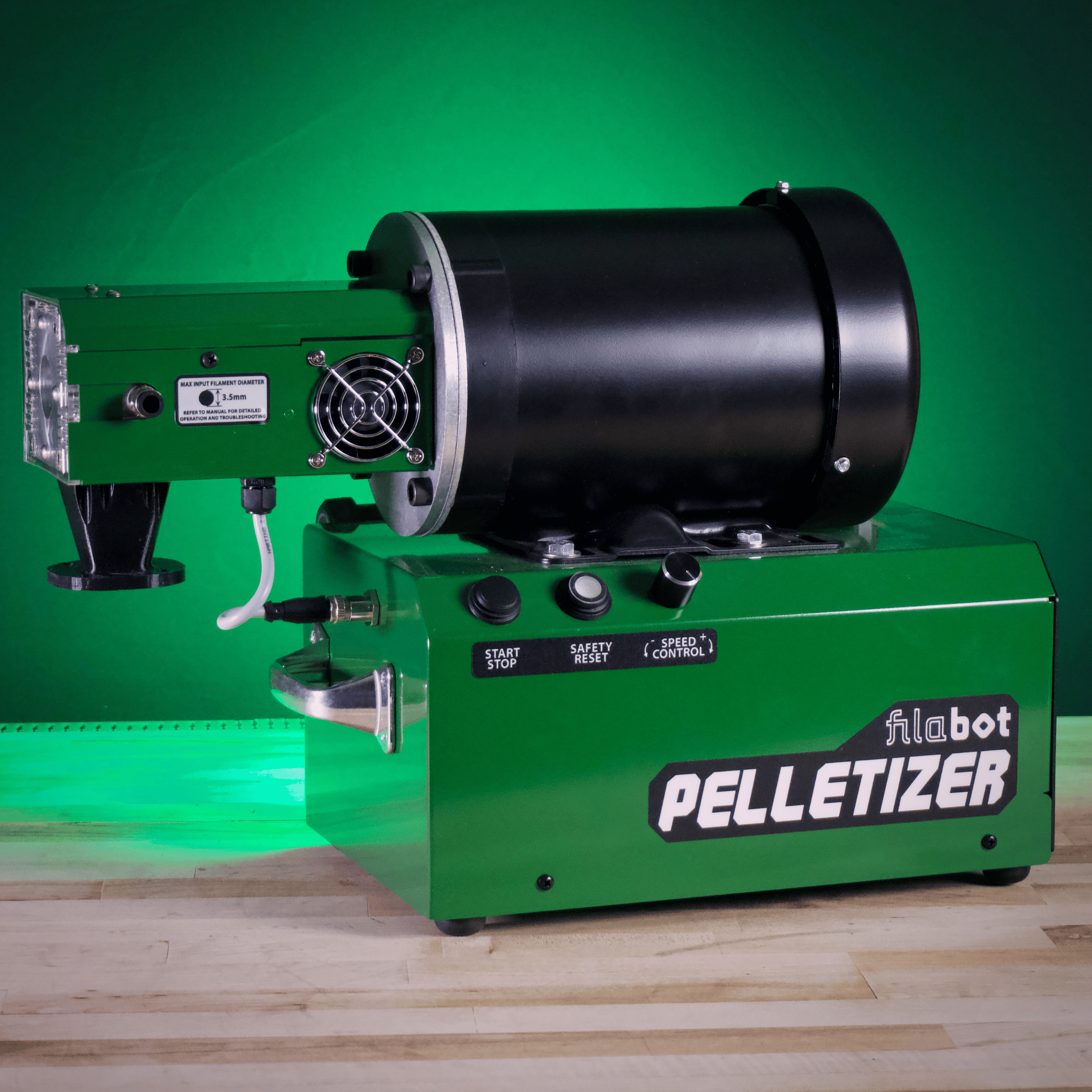 Filabot Recycling Setup