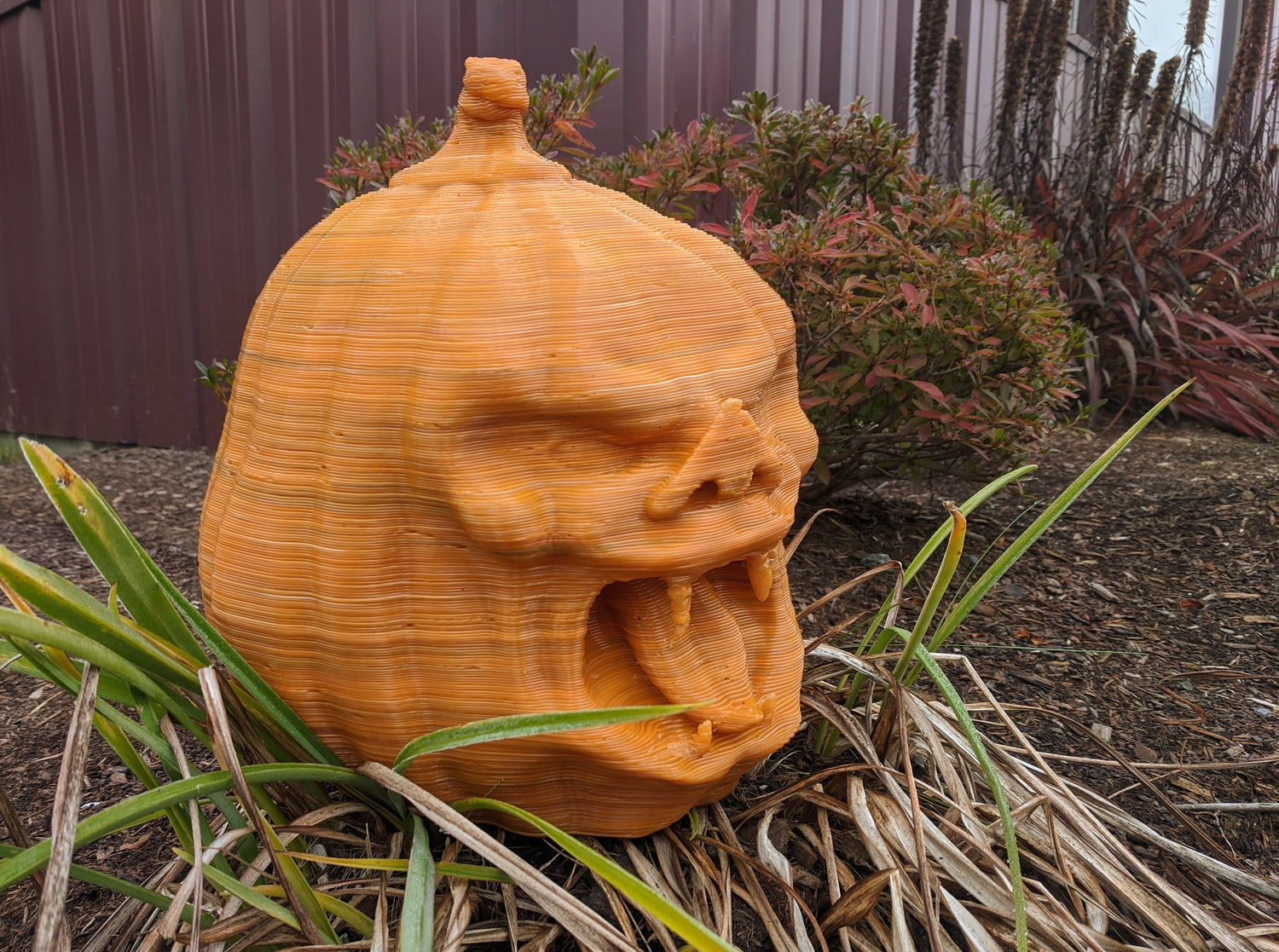 Spooky 3D Printed Pumpkin - Happy Halloween from the team at Filabot!