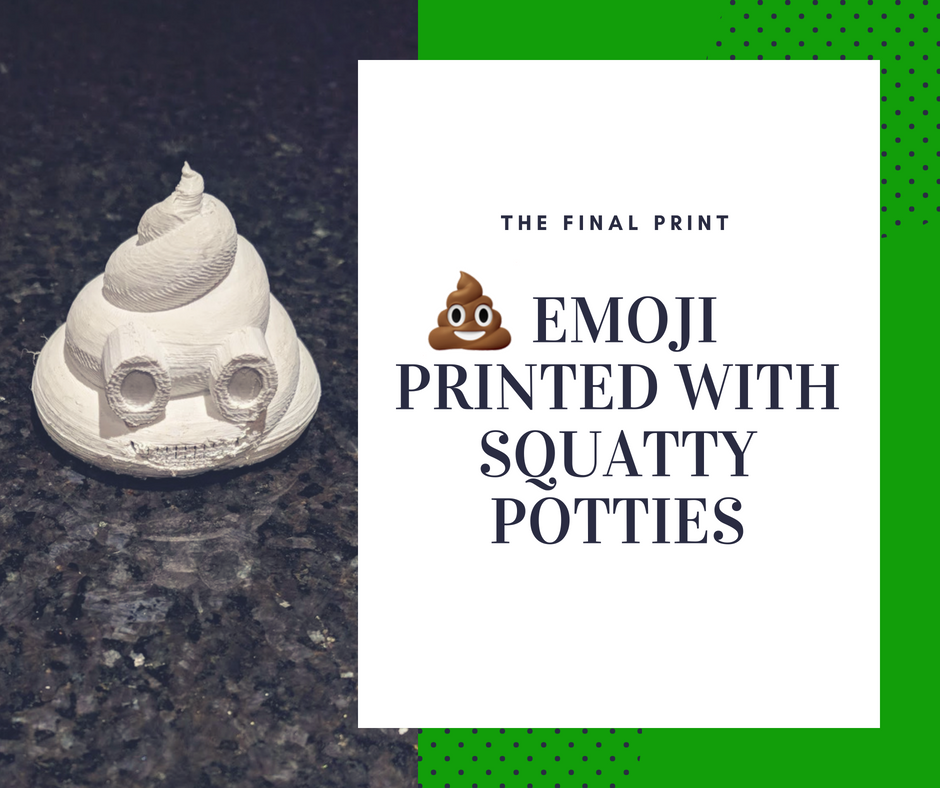 Turning a Squatty Potty into 3D Printer Filament