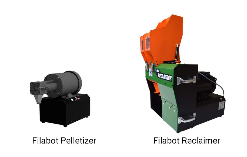 New Product Release: The Filabot Reclaimer & Filabot Pelletizer