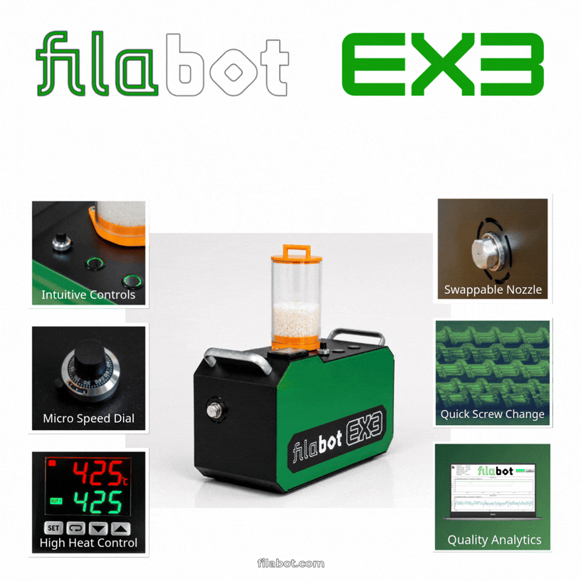 EX3 Extruder Set Up