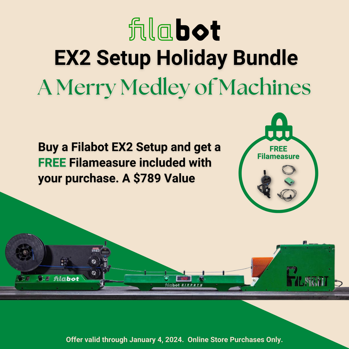 Flabot Filament Maker - Recycle Filament for Any 3D Printer