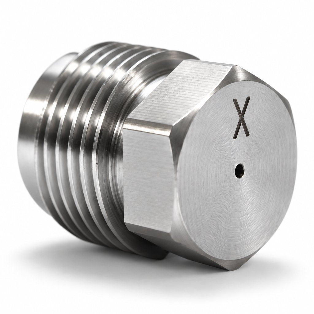 EX6 Melt Filter Nozzle - Style X - Filabot
