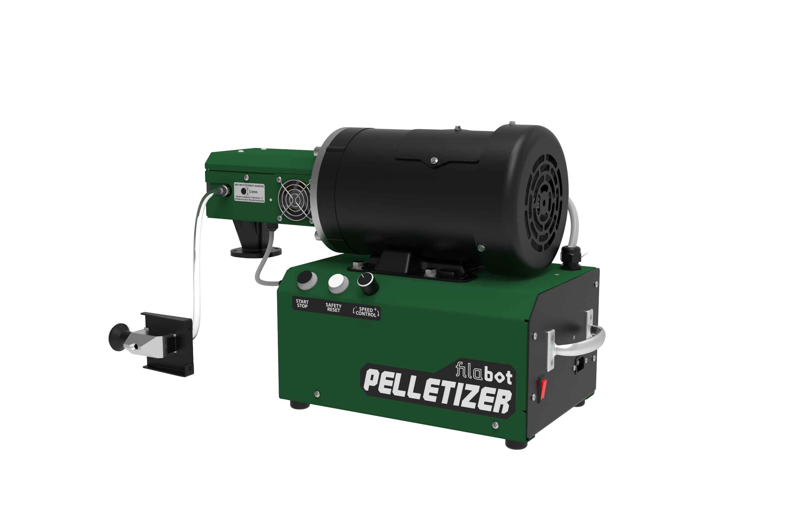 Filabot Pelletizer - High Speed Filament Cutting